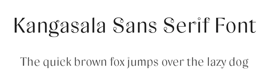 Kangasala Sans Serif Font by Elina Panda — Sans Serif Font