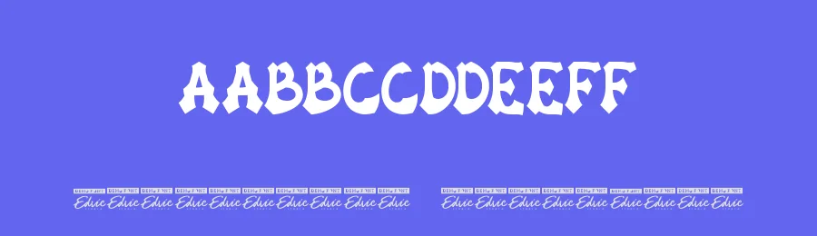 Kanjuruhan Font by edricstudio — Display Font — thumbnail 3