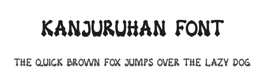 Kanjuruhan Font by edricstudio — Display Font