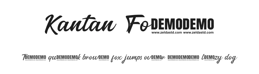 Kantan Font by didiksaputra — Script Handwritten Font