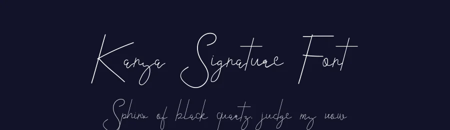 Kanya Signature Font by edricstudio — Script Handwritten Font — thumbnail 2
