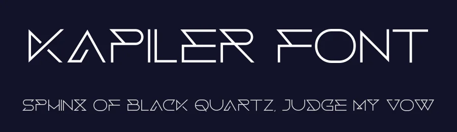 Kapiler Font by Vultype Co. — Display Font — thumbnail 2