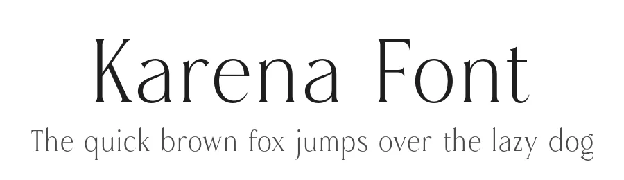 Karena Font by Krismagraph — Serif Font