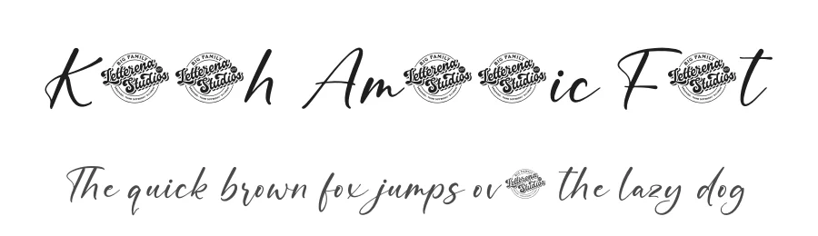 Kareth Amerotic Font by letterenastudios — Script Handwritten Font