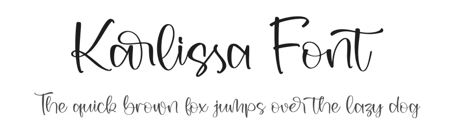 Karlissa Font by letterfabric — Script Handwritten Font