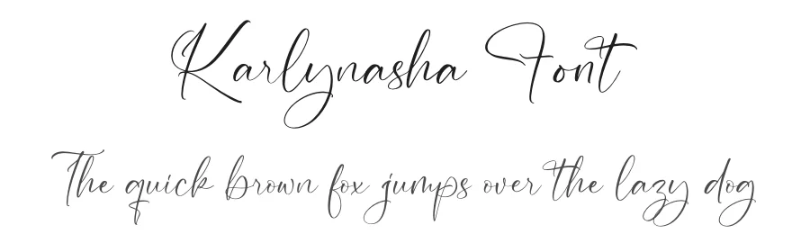 Karlynasha Font by letterfabric — Script Handwritten Font