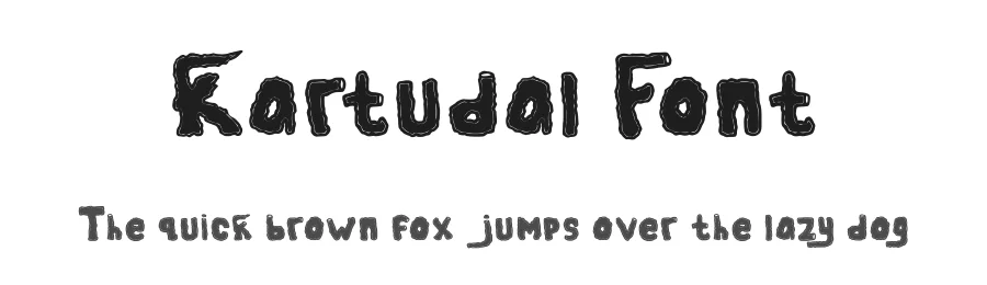 Kartudal Font by El - Marawe DSGN — Display Font