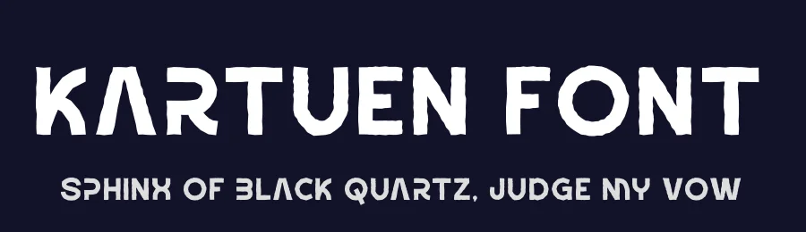 Kartuen Font by Rismatype — Decorative Font — thumbnail 2