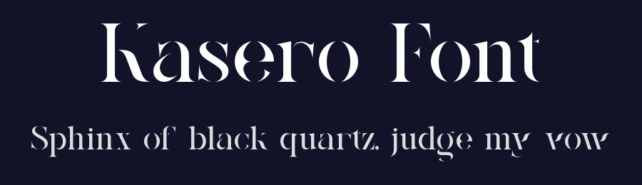 Kasero Font by SlideShoot — Serif Font — thumbnail 2