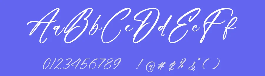 Kassoogih Font by glorytype — Script Handwritten Font — thumbnail 3