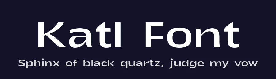Katl Font by Jolicia Type — Sans Serif Font — thumbnail 2
