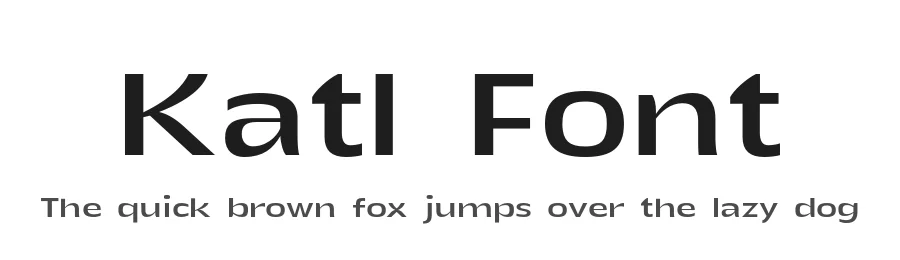 Katl Font by Jolicia Type — Sans Serif Font