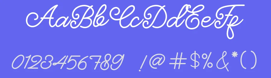 Katteris – Monoline Calligraphy Font by Naharstd — Script Handwritten Font — thumbnail 3