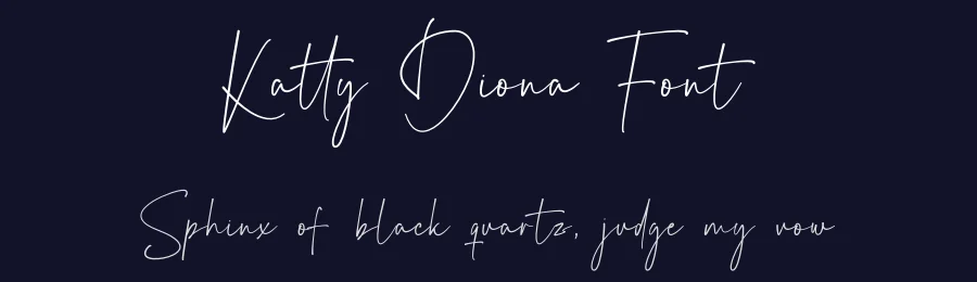 Katty Diona Font by Rantautype — Script Handwritten Font — thumbnail 2