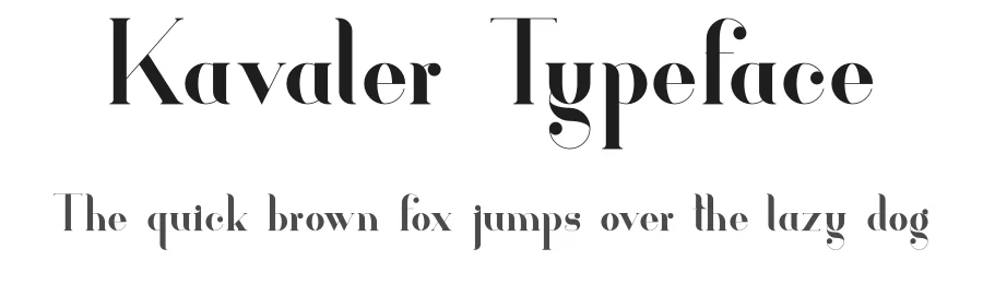 Kavaler Typeface by vp_creative_shop — Serif Font