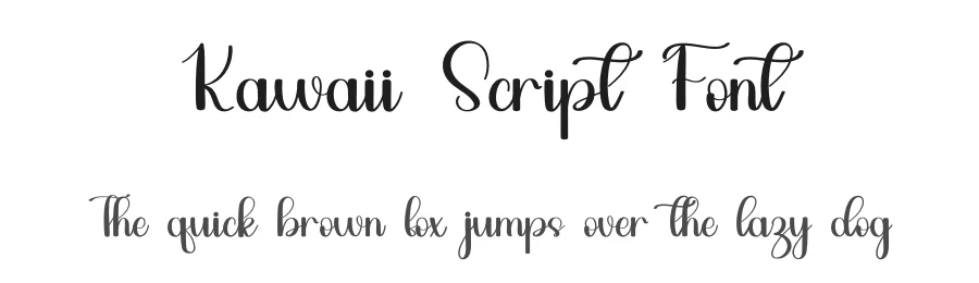 Kawaii Script Font by inermediaSTUDIO — Script Handwritten Font