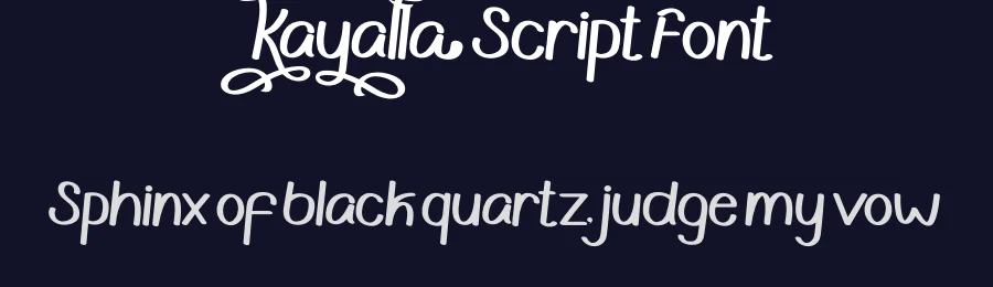 Kayalla Script Font by inermediaSTUDIO — Script Handwritten Font — thumbnail 2
