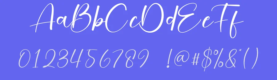 Kayla Calligraphy Script Font by creativeletter — Script Handwritten Font — thumbnail 3
