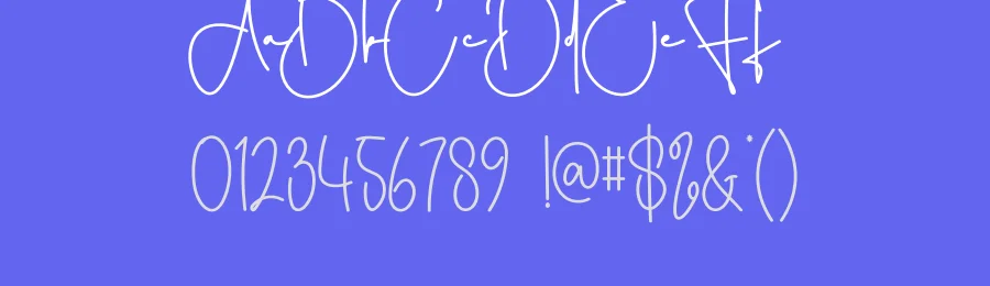 Kayla Script Simple Handwritten Font by creativeletter — Script Handwritten Font — thumbnail 3