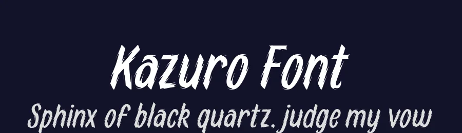 Kazuro Font by alit design — Decorative Font — thumbnail 2