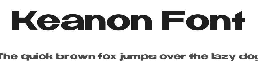 Keanon Font by Mofr 24 — Sans Serif Font