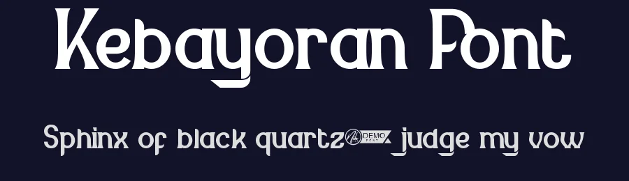 Kebayoran Font by nihstudio — Display Font — thumbnail 2