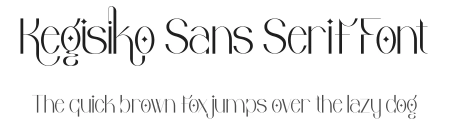 Kegisiko Sans Serif Font by Storytype — Serif Font