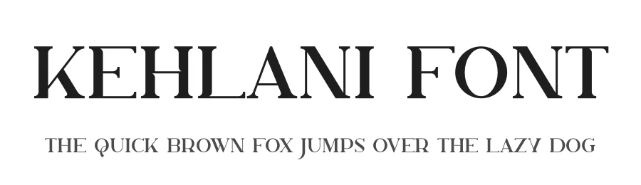 Kehlani Font by vpcreativeshop — Display Font