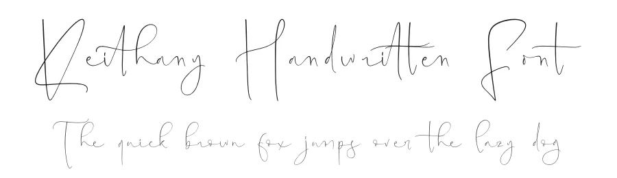 Keithany Handwritten Font by Operatype.Co — Display Font