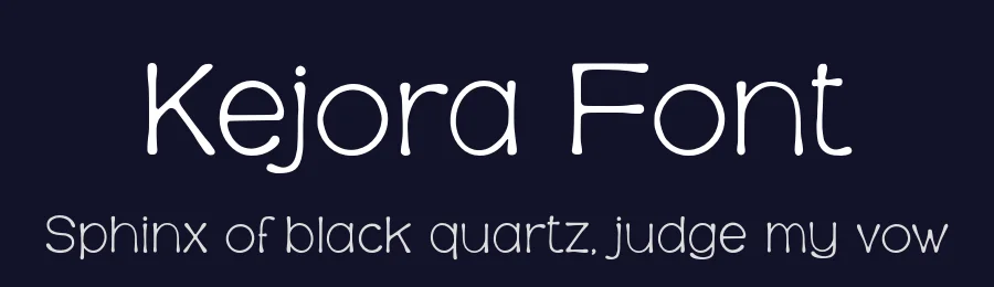Kejora Font by Alpaprana — Display Font — thumbnail 2