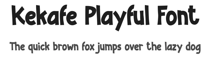 Kekafe Playful Font by Skytroopas — Display Font