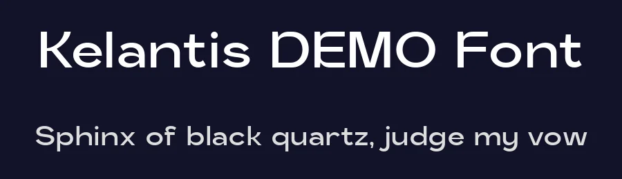 Kelantis DEMO Font by Say Studio — Display Font — thumbnail 2