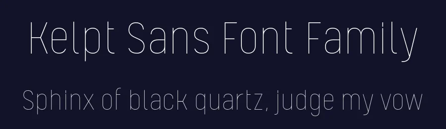 Kelpt Sans Font Family by Typesketchbook — Sans Serif Font — thumbnail 2