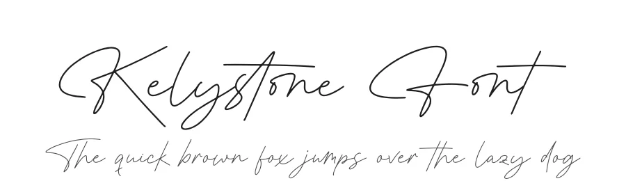 Kelystone Font by grahatype — Script Handwritten Font