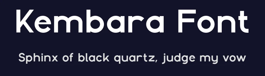 Kembara Font by Pikgura Type — Display Font — thumbnail 2