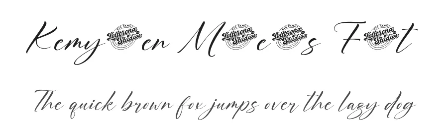 Kemysten Moments Font by letterenastudios — Script Handwritten Font