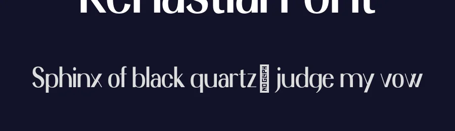 Kenastial Font by ibracreative — Sans Serif Font — thumbnail 2