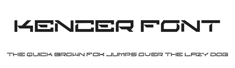 Kencer Font by hayoyuka8 — Display Font