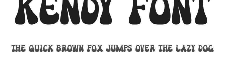 Kendy Font by noahtype — Display Font