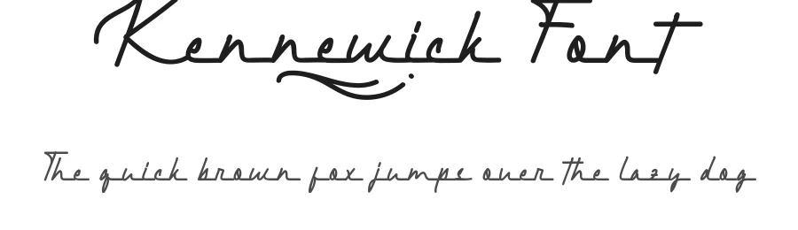 Kennewick Font by nihstudio — Script Handwritten Font