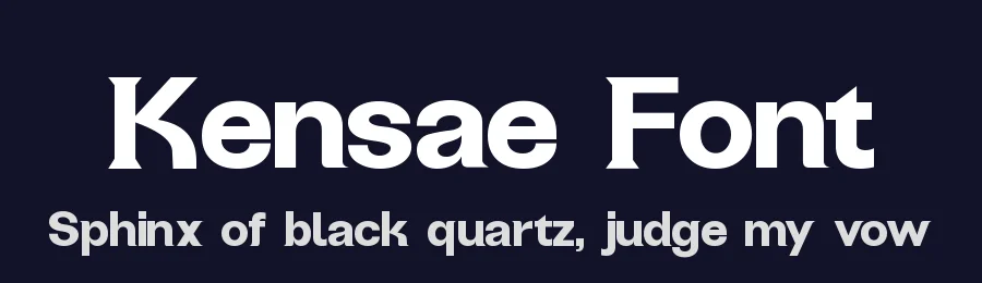 Kensae Font by Letternesia studio — Serif Font — thumbnail 2