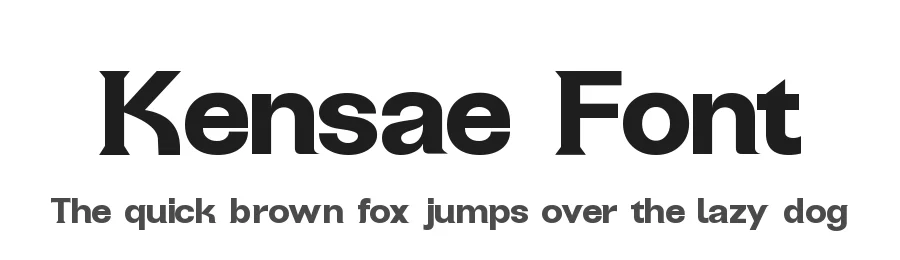 Kensae Font by Letternesia studio — Serif Font