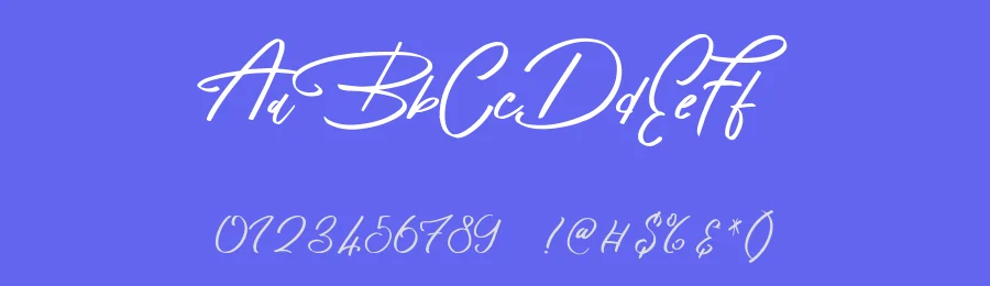 Kensington Script Font by Font Art — Script Handwritten Font — thumbnail 3
