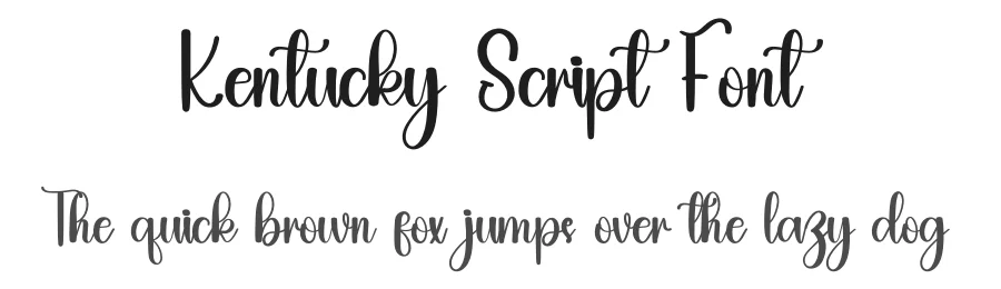 Kentucky Script Font by inermediaSTUDIO — Script Handwritten Font