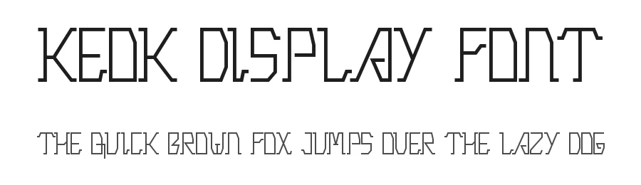 Keok Display Font by nihstudio — Sans Serif Font