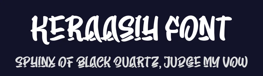 Keraasih Font by productype — Decorative Font — thumbnail 2