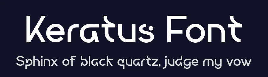 Keratus Font by Sealoung — Sans Serif Font — thumbnail 2