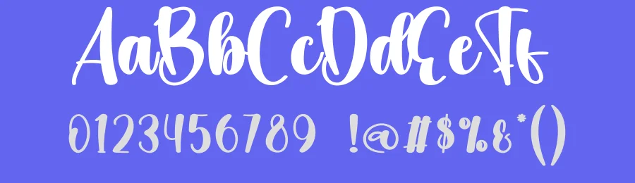 Kerchief Rainbow Script Font by creativeletter — Script Handwritten Font — thumbnail 3