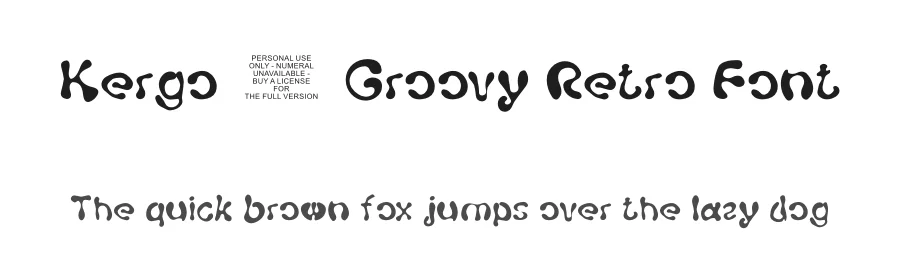 Kergo – Groovy Retro Font by ArtiXLabs — Decorative Font