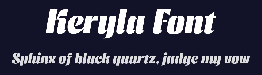 Keryla Font by Nirmana Visual — Sans Serif Font — thumbnail 2